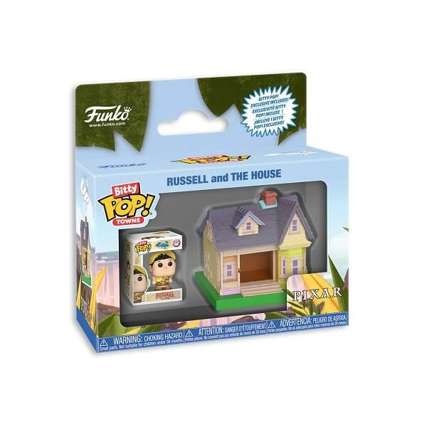 Funko Bitty POP Towns Disney Up - Russell and the House Vinyl Figure