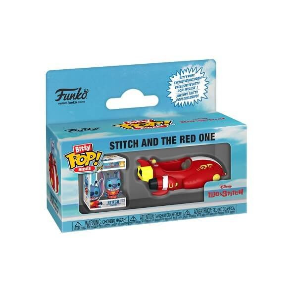Funko Bitty POP Rides Disney Lilo & Stitch - Stitch and the Red One Vinyl Figure