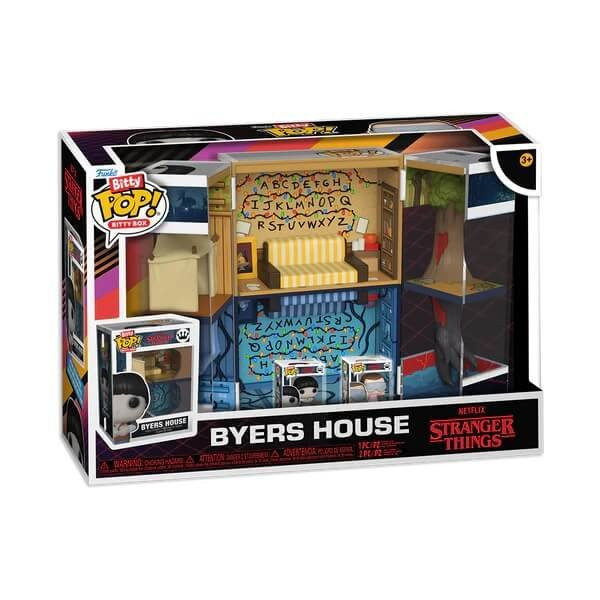 Funko Bitty POP Bitty Box Stranger Things - Byers House με Δύο Bitty POP Vinyl Figures 