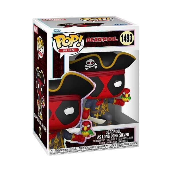 Funko POP Plus Marvel Deadpool - Deadpool As Long John Silver 1493 Bobble-Head