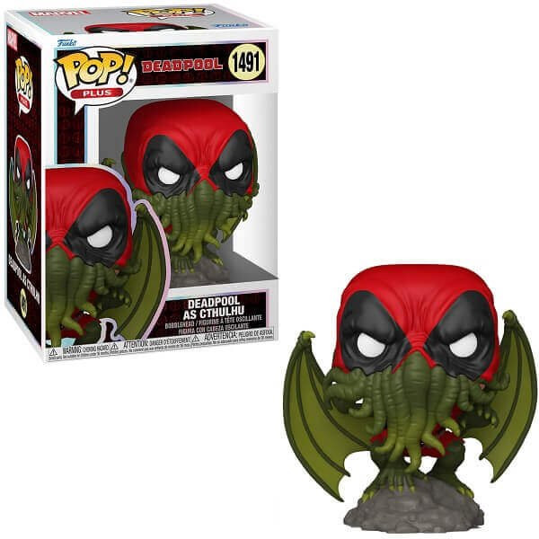 Funko POP Plus Marvel Deadpool - Deadpool As Cthulhu 1491 Bobble-Head