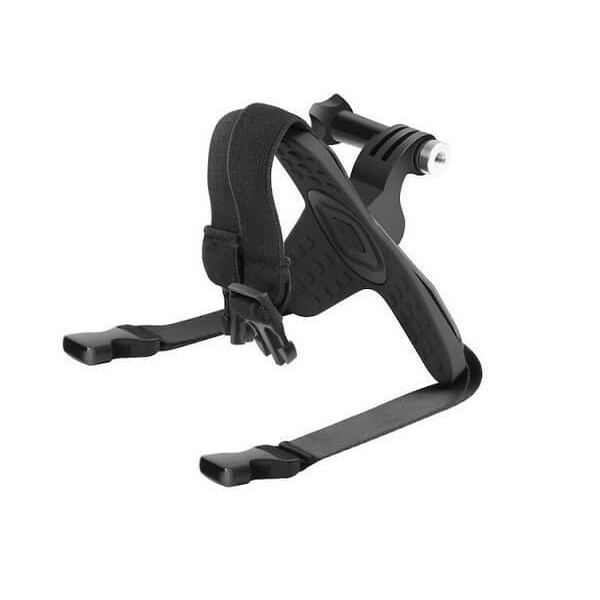 Μπροστινός Ιμάντας-Βάση Στήριξης Κράνους για Action Cameras