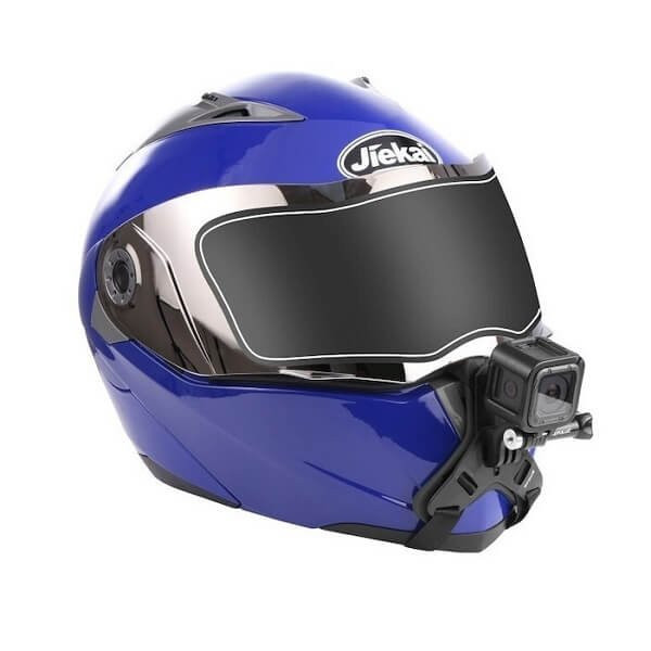 Μπροστινός Ιμάντας-Βάση Στήριξης Κράνους για Action Cameras