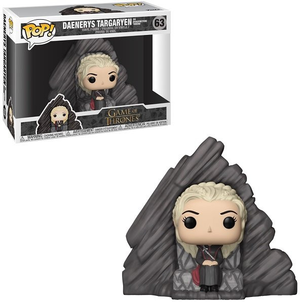 Funko POP Television Game of Thrones - Daenerys Targaryen on Dragonstone Throne 63 Vinyl Figure