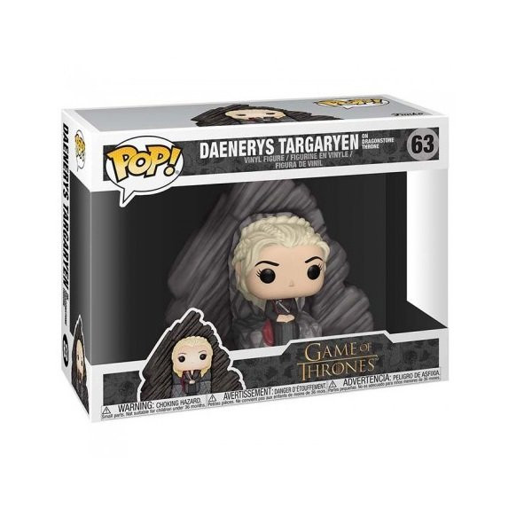 Funko POP Television Game of Thrones - Daenerys Targaryen on Dragonstone Throne 63 Vinyl Figure
