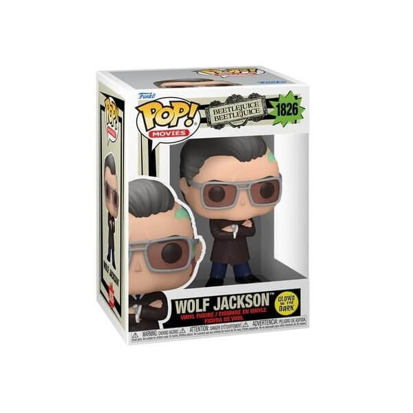 Funko POP Movies Beetlejuice Beetlejuice - Wolf Jackson GitD 1826 Vinyl Figure