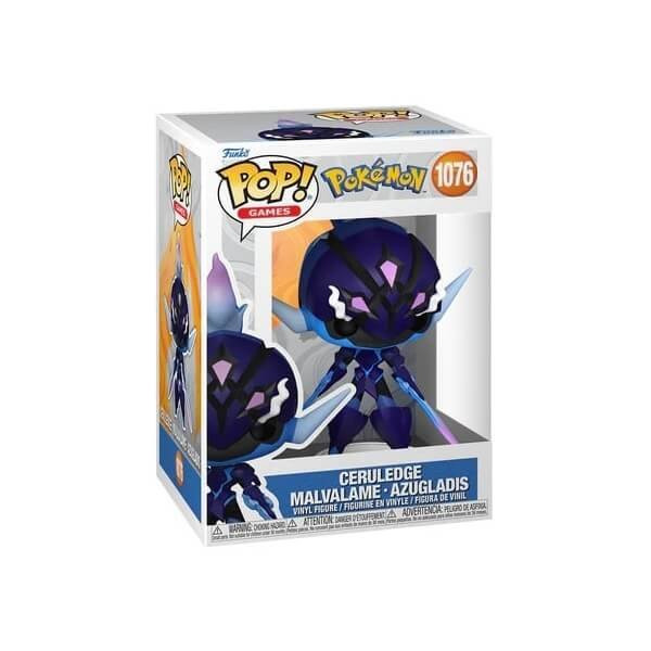 Funko POP Games Pokemon - Ceruledge 1076 Vinyl Figure 