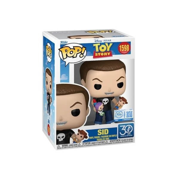 Funko POP Disney Toy Story 30th Anniversary - Sid 1598 Vinyl Figure Special Edition