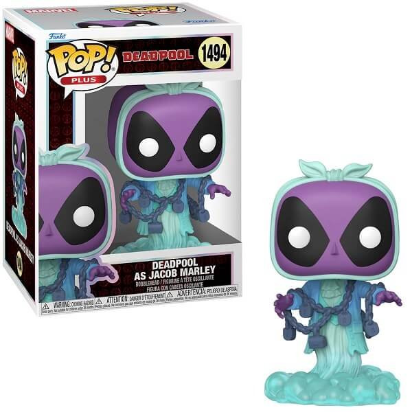 Funko POP Plus Marvel Deadpool - Deadpool As Jacob Marley 1494 Bobble-Head 