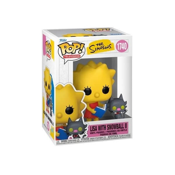 Funko POP Television The Simpsons - Lisa & Snowball II 1740 Vinyl Figure 