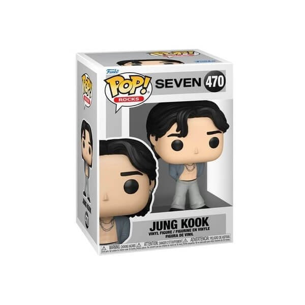 Funko POP Rocks Seven - Jung Kook 470 Vinyl Figure