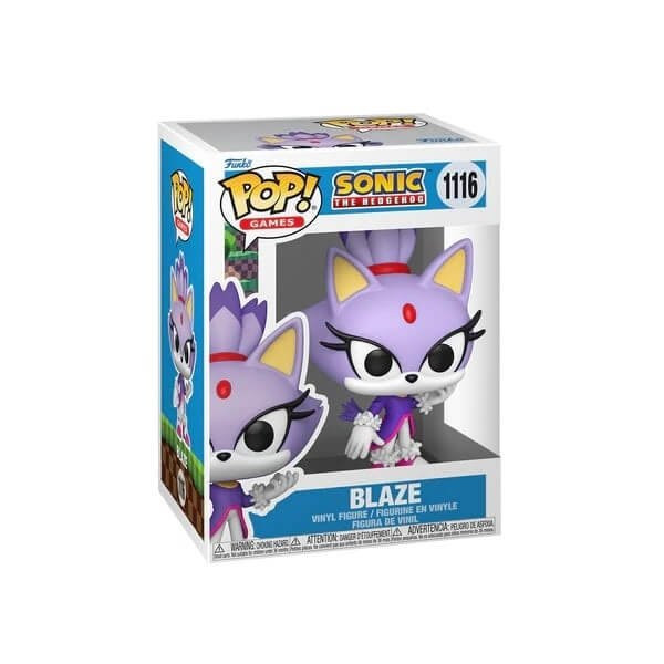 Funko POP Games Sonic the Hedgehog - Blaze 1116 Vinyl Figure