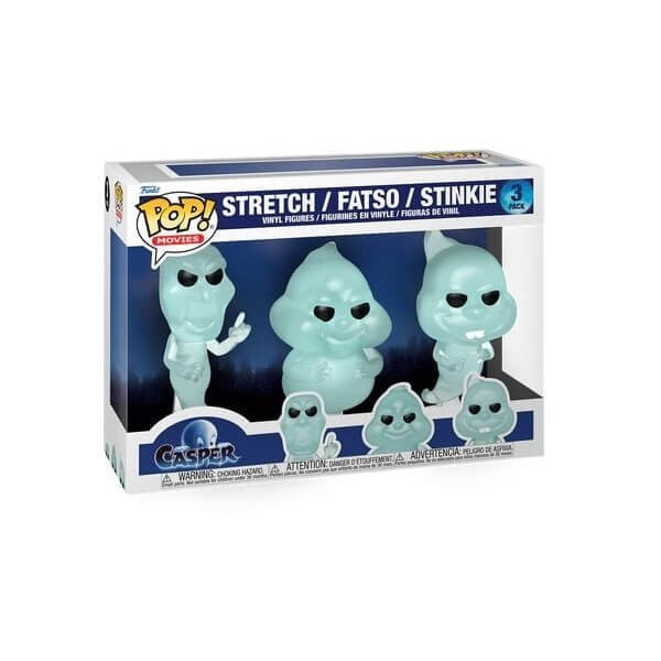 Funko POP Movies Casper - Stretch, Fatso & Stinkie 3-pack Vinyl Figures