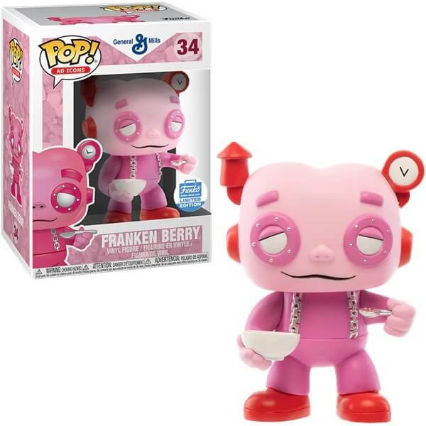 Funko POP Ad Icons General Mills - Franken Berry 34 Vinyl Figure Funko Shop Exclusive