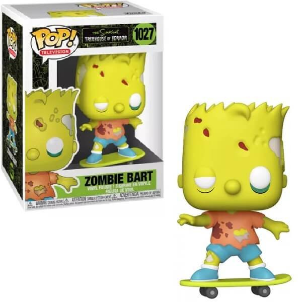 Funko POP Television The Simpsons Treehouse of Horror - Zombie Bart 1027 Vinyl Figure