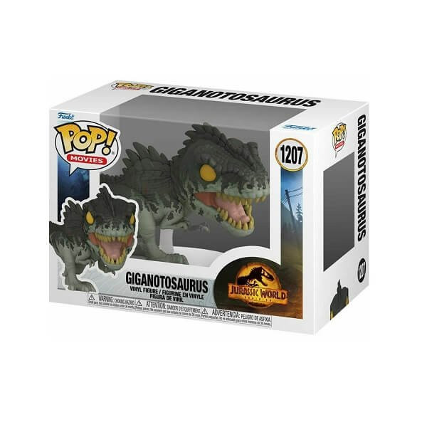 Funko POP Movies Jurassic World Dominion - Giganotosaurus 1207 Vinyl Figure