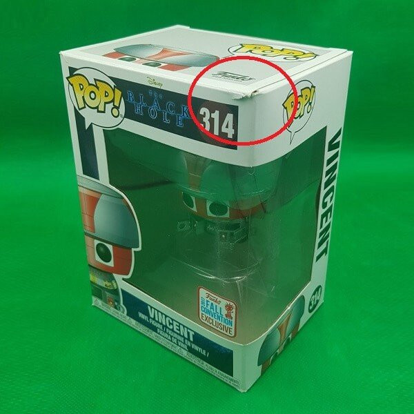 Funko POP Disney The Black Hole - Vincent 314 Vinyl Figure 2017 Fall Convention Exclusive Damaged Box