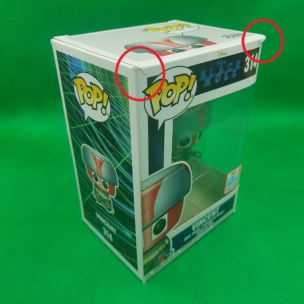 Funko POP Disney The Black Hole - Vincent 314 Vinyl Figure 2017 Fall Convention Exclusive Damaged Box