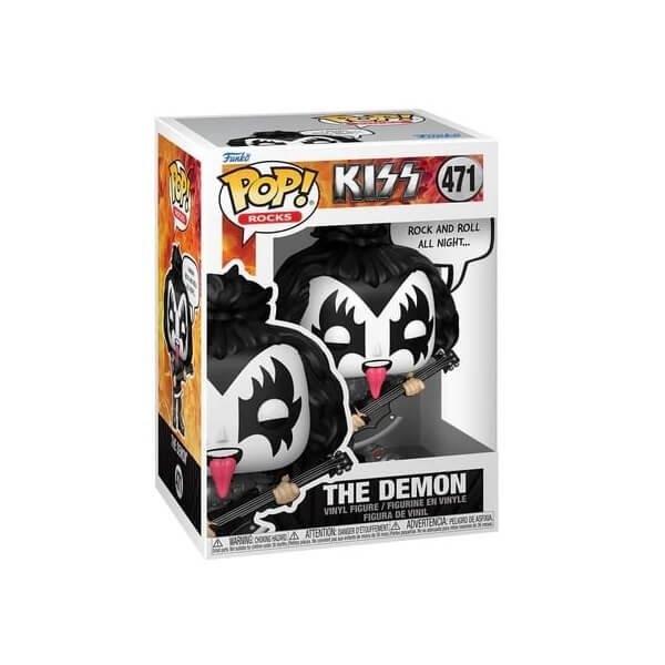 Funko POP Rocks Kiss - The Demon 471 Vinyl Figure
