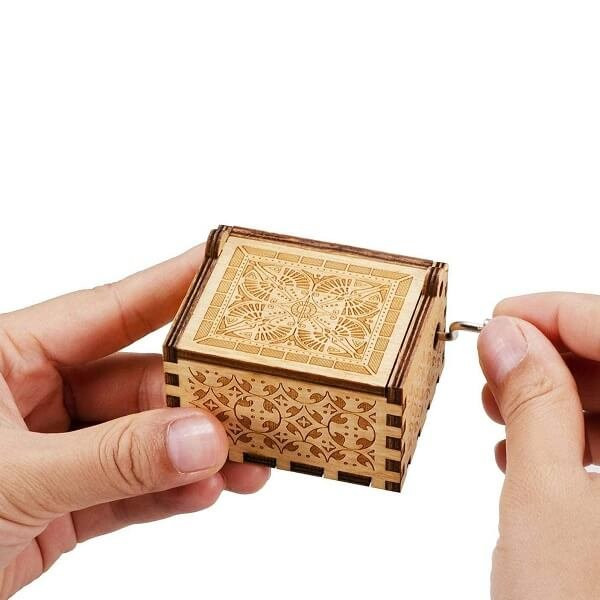 Ξύλινο Μουσικό Κουτί Frozen