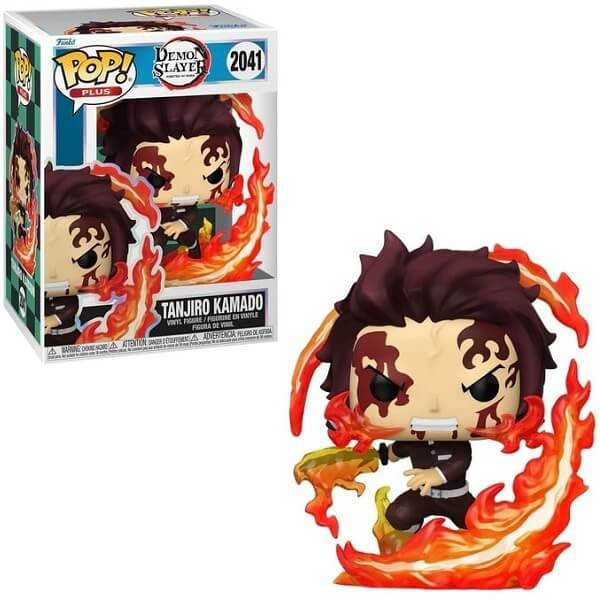 Funko POP Plus Demon Slayer - Tanjiro Kamado 2041 Vinyl Figure