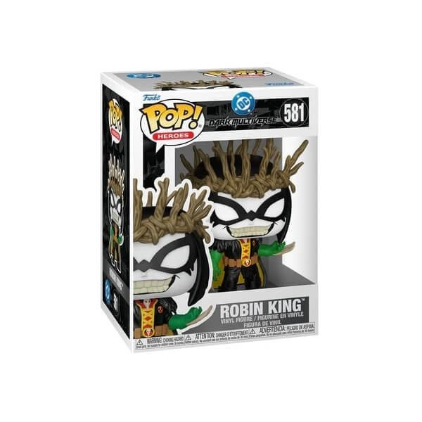 Funko POP Heroes DC Dark Multiverse - Robin King 581 Vinyl Figure 