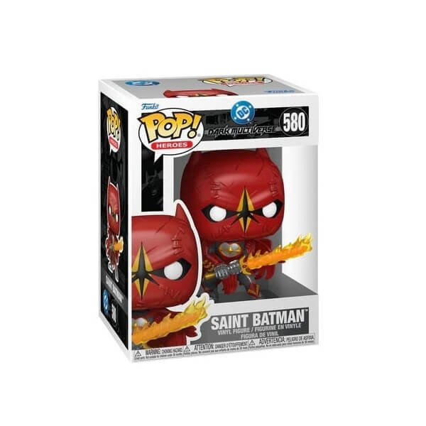 Funko POP Heroes DC Dark Multiverse - Saint Batman 580 Vinyl Figure 