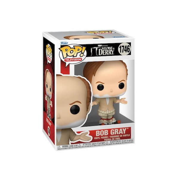 Funko POP Television It-Welcome to Derry - Bob Gray 1746 Vinyl Figure