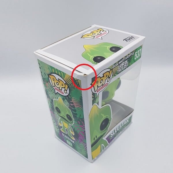 Funko POP Television Land of the Lost - Sleestak 537 Vinyl Figure 2017 Fall Convention Exclusive Damaged Box