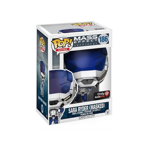 Funko POP Games Mass Effect: Andromeda - Sara Ryder (Masked) 186 Vinyl Figure GameStop Exclusive