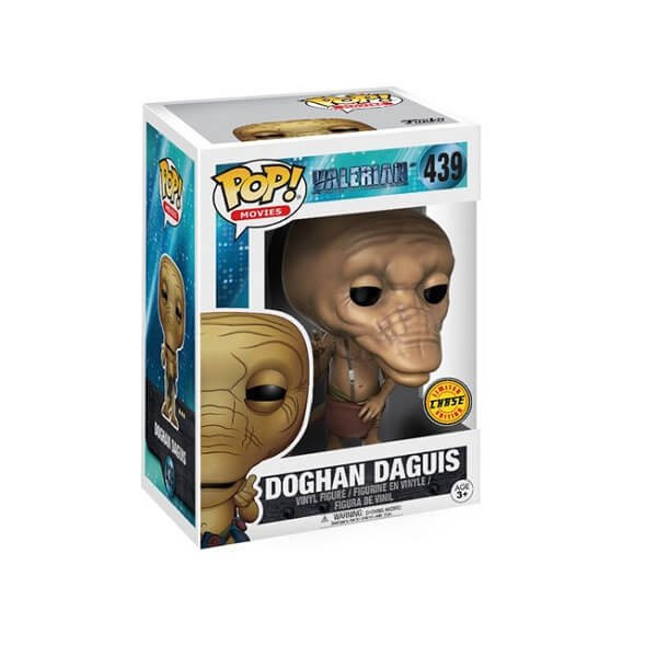 Funko POP Movies Valerian and the City of a Thousand Planets - Doghan Daguis Chase 676 Vinyl Figure