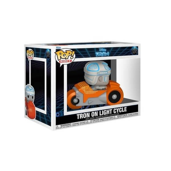 Funko POP Rides Tron - Tron on Light Cycle 134 Vinyl Figure