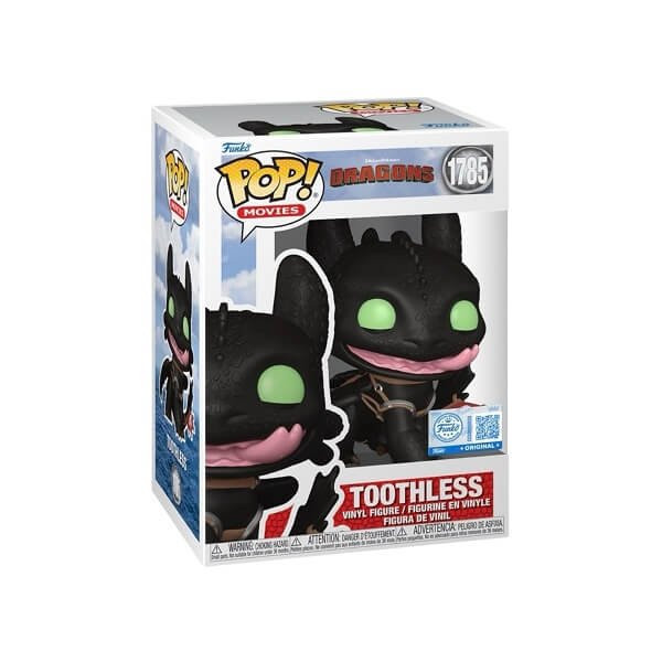 Funko POP Movies DreamWorks Dragons - Toothless 1785 Vinyl Figure Special Edition