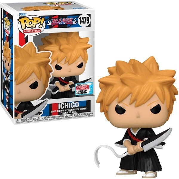 Funko POP Animation Bleach - Ichigo 1479 Vinyl Figure 2023 Fall Convention Exclusive