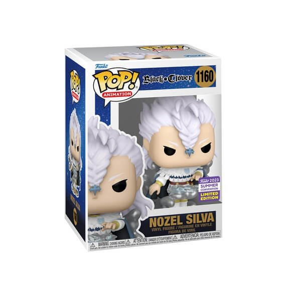 Funko POP Animation Black Clover - Nozel Silva 1160 Vinyl Figure 2023 Summer Convention Exclusive