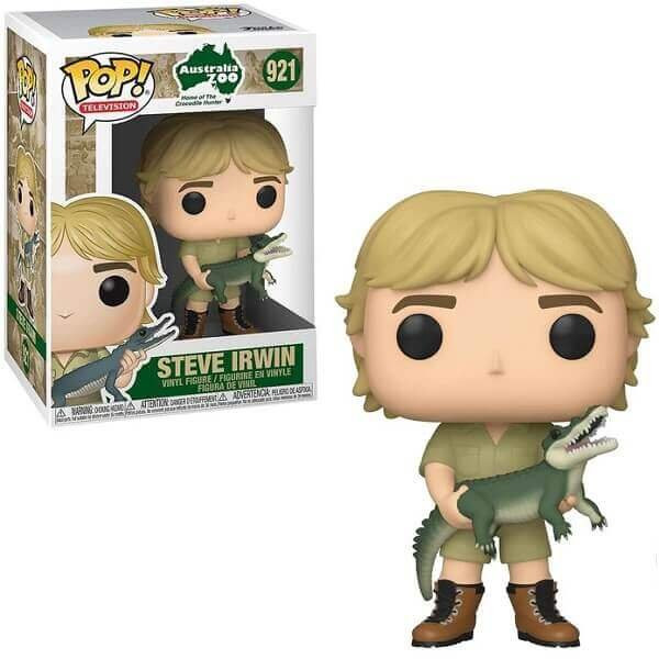 Funko POP Television Australia Zoo Home of The Crocodile Hunter - Steve Irwin 921 Vinyl Figure 