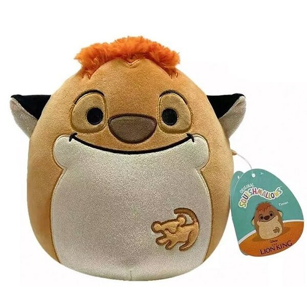 Jazwares Λούτρινο Squishmallow Disney The Lion King - Timon 20 εκ.