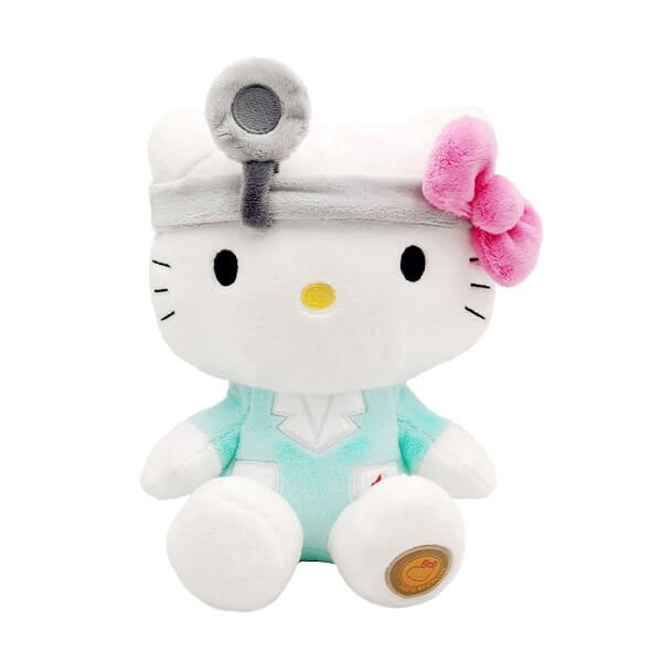 Joy-Toy Λούτρινο Sanrio Hello Kitty and Friends - Hello Kitty Doctor 24εκ.
