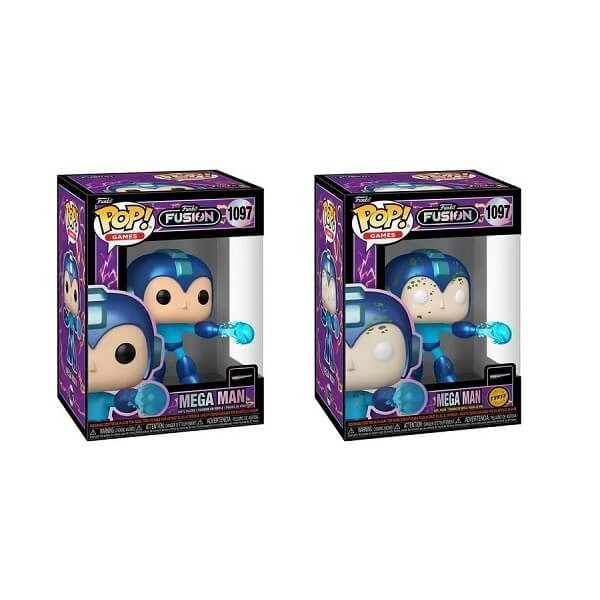 Funko POP Bundle of 2 Games Funko Fusion - Mega Man & Chase 1097 Vinyl Figures