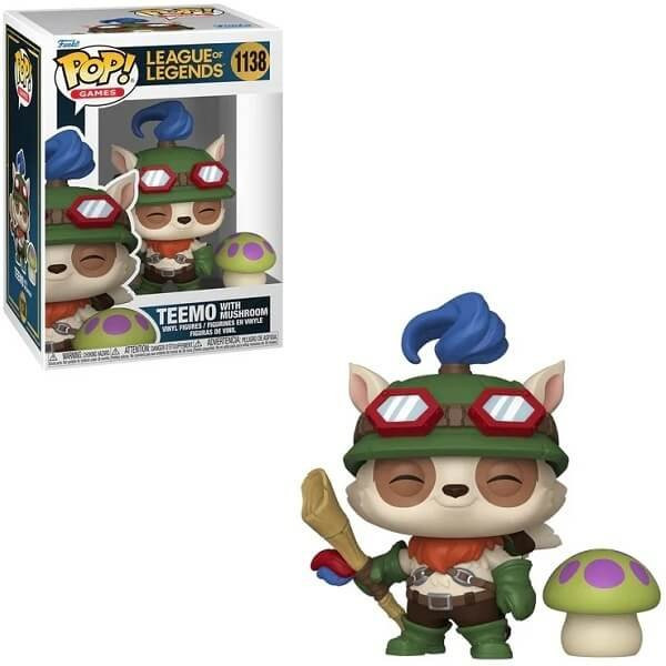 Funko POP Games League of Legends - Teemo with Mushroom 1138 Vinyl Figure
