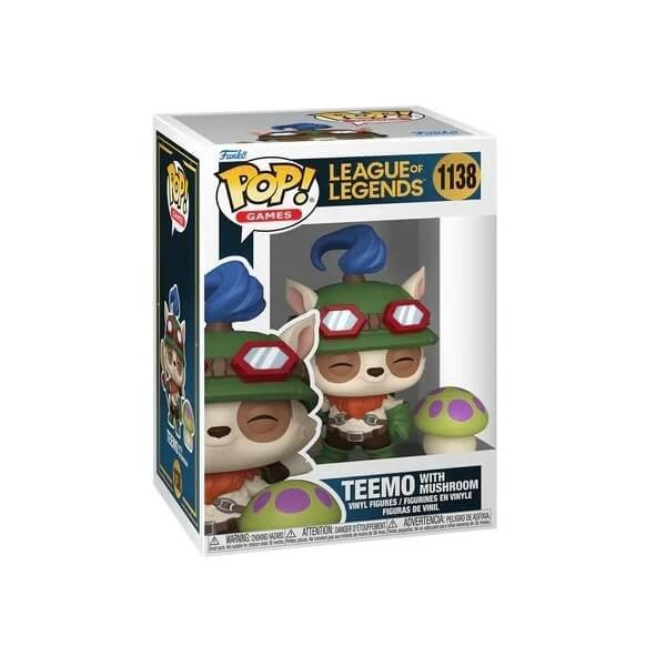 Funko POP Games League of Legends - Teemo with Mushroom 1138 Vinyl Figure