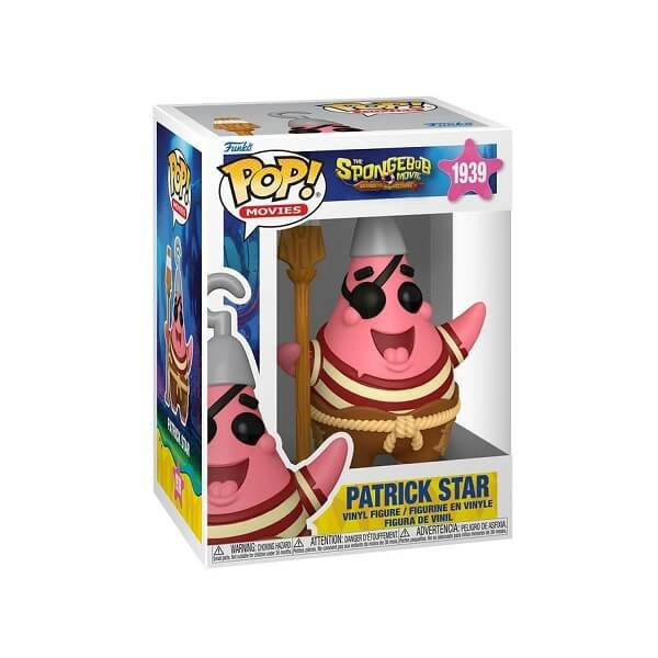 Funko POP Movies The SpongeBob Movie Search for SquarePants - Patrick Star 1939 Vinyl Figure