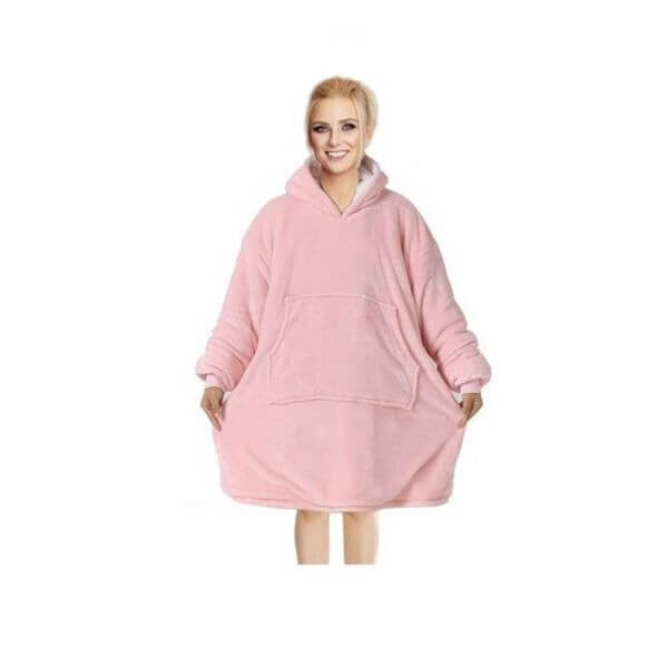 Huggle Κουβέρτα Βελουτέ King Size 70x90εκ. - Ροζ