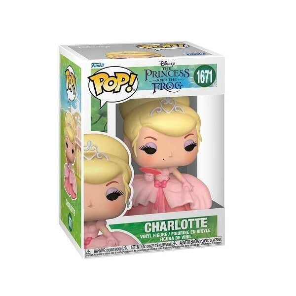 Funko POP Disney The Princess and the Frog - Charlotte 1671 Vinyl Figure