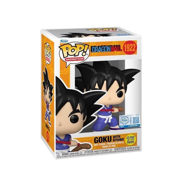 Funko POP Animation Dragon Ball - Goku with Nyoibo GitD 1922 Vinyl Figure Special Edition