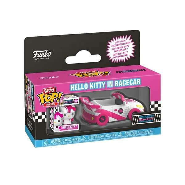 Funko Bitty POP Rides Sanrio - Hello Kitty in Racecar Vinyl Figure