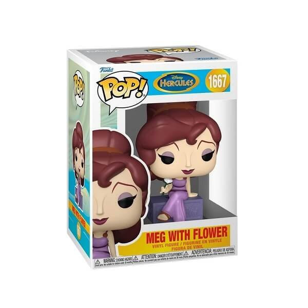 Funko POP Disney’s Hercules - Meg with Flower 1667 Vinyl Figure