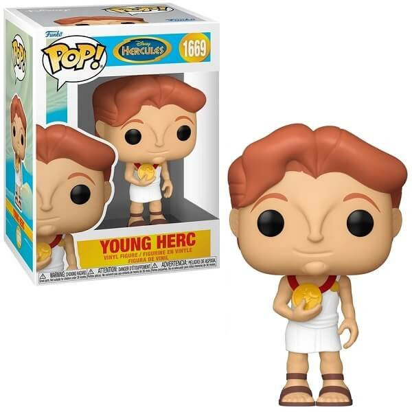 Funko POP Disney’s Hercules - Young Hercules 1669 Vinyl Figure 