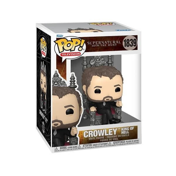 Funko POP Television Supernatural - Crowley King of Hell 1839 Vinyl Figure