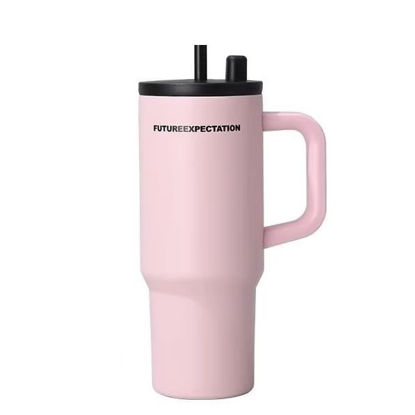 Ανοξείδωτο Ισοθερμικό Ποτήρι Θερμός - Handled Travel Tumbler - 710ml Ροζ